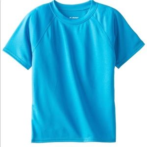 Boys' Short Sleeve UPF 50+ Rashguard Swim Shirt